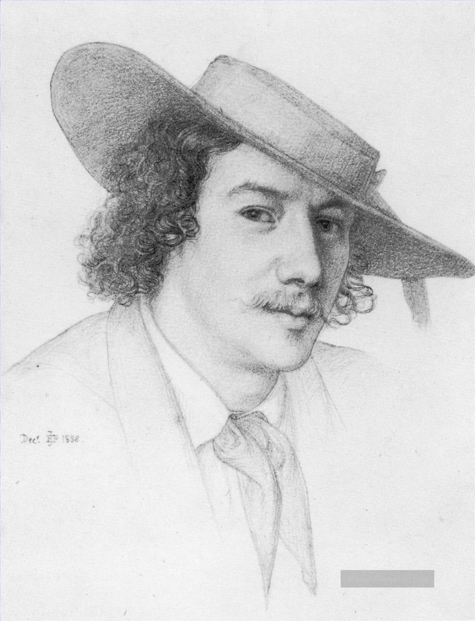Porträt von Whistler Edward Poynter Ölgemälde